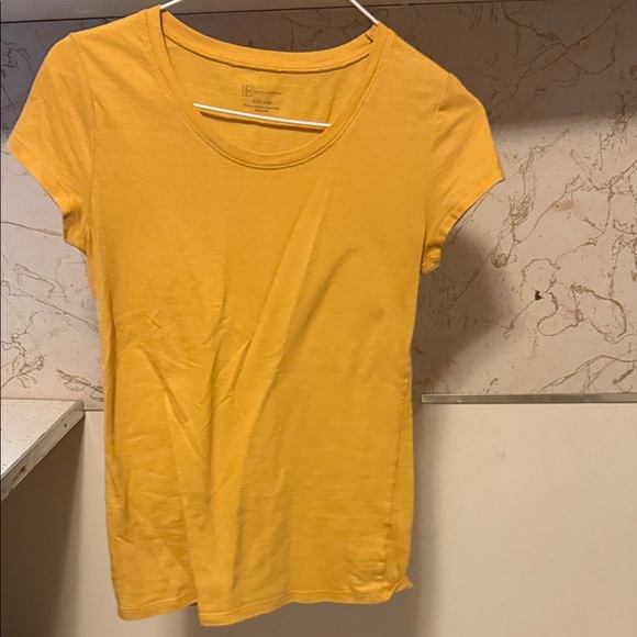 No Boundaries Tops - No Boundaries Sunny Yellow Short Sleeve Tee